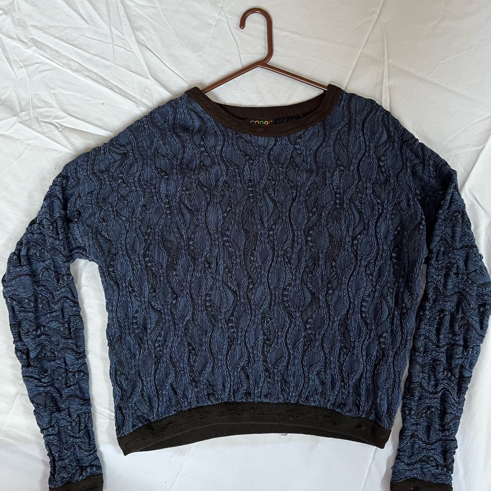 Blue Coogi Sweater